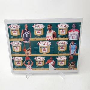 LEBRON JAMES ROOKIE SAGE UNCUT PANGOS 2002 LeBron James High School Green Sheet - Bild 1 von 4