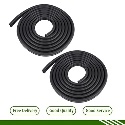 Extended Cab Door Seal SET Weatherstrip For 2000-2007 GMC Sierra 1500 2500 3500 - Imagem 1 de 4