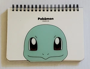 Vintage Pokemon Squirtle Weekly Schedule Spiral Note Pad Pocket Monsters 1997 - Picture 1 of 11
