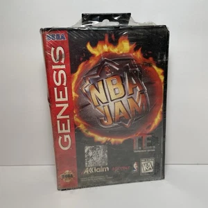 Sega Genesis - NBA Jam Tournament Spiel KOMPLETT Brandneu SEALED Damaged Seal TE - Bild 1 von 24