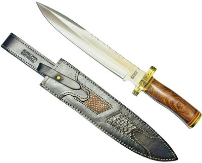 Impact Cutlery Custom Fixed Blade Bowie Handmade Knife 18" Dagger Sword Knives - Image 1 of 4