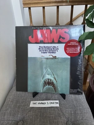 Jaws Original Soundtrack Shark Infested Water Filled Vinyl LP Numbered /1975 LE