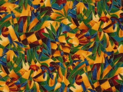 REDUCED: "Pablo's Puzzles" Hoffman Int'l 42"x18" - Image 1 of 4