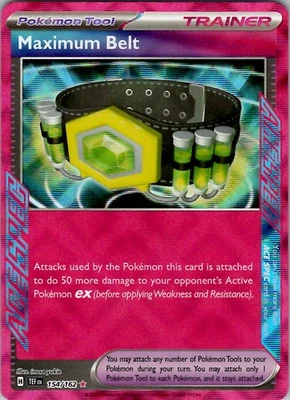 Maximum Belt SV05: Temporal Forces 154/162 Holo NM - Image 1 of 2