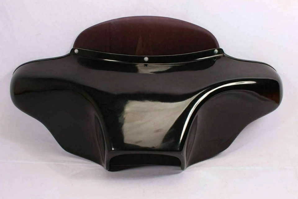 CARENADO MURCIÉLAGO PARABRISAS 4 YAMAHA VSTAR V STAR 1300 PROTECTOR FIBRA DE VIDRIO 4X5" SPKS Foto 1 de 4