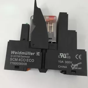 2pz WEIDMULLER RCM 570730 RIM3 Relè di Alimentazione con Presa SCM4COECO 10A 300V - Foto 1 di 1
