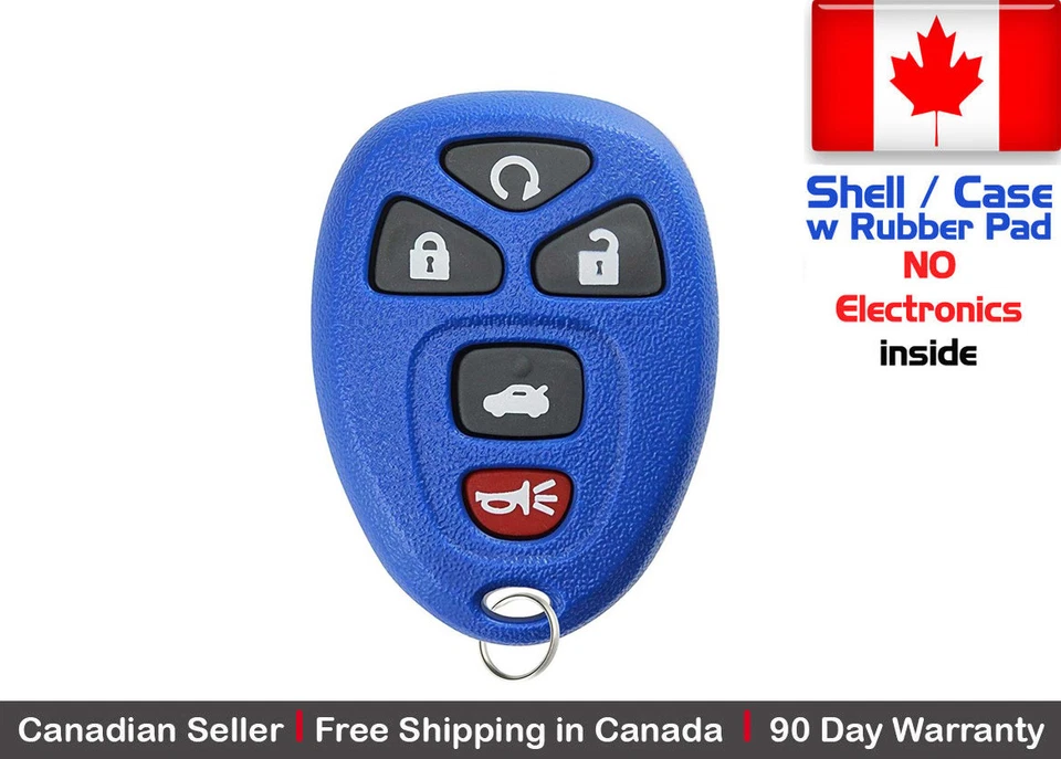 1x New Replacement Keyless Remote Key Fob For GM Chevy 22733524 - Shell Only - Image 1 of 1