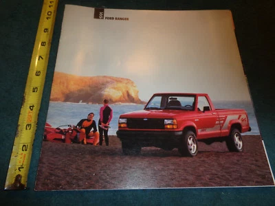 Ford Ranger 1991 folleto de ventas/catálogo/artículo original del concesionario! Foto 1 de 4