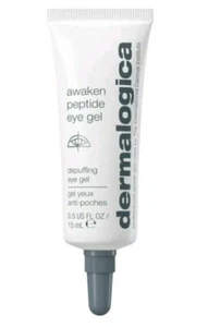 Dermalogica Awaken Peptide Eye Gel Depuffing Eye Gel Firm & Hydrate 0.5 Fl Oz - Picture 1 of 5