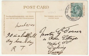 1904 GALLES MERIDIONALE CARROZZA SMISTAMENTO POSTA NORD FINO A TPO S W HOTEL NEYLAND - GALLESE - Foto 1 di 3
