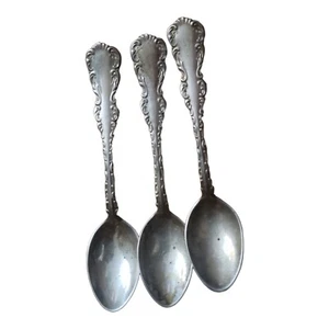 Louis XV Whiting Manufacturing Co. Demitasse Sterling Löffel Lot 3 gebraucht... - Bild 1 von 4