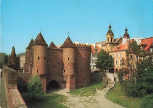 Postcard Poland Warsaw Old Town View - Bild 1 von 2