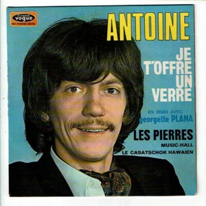 Antonio & Georgette Plana Disco 45 RPM Je T Oferta Un Cristal - Piedras Music - Imagen 1 de 3