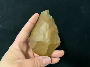 Biface du Sahara de 125 mm! préhistoire / néolithique - Imagen 1 de 4
