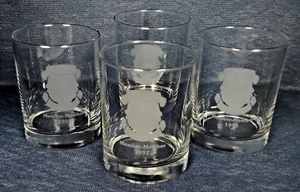 Set of 4 ~ Augusta Country Club ~ Golf ~ 12-Oz ROCKS GLASSES ~Member-Member 1992 - Picture 1 of 7
