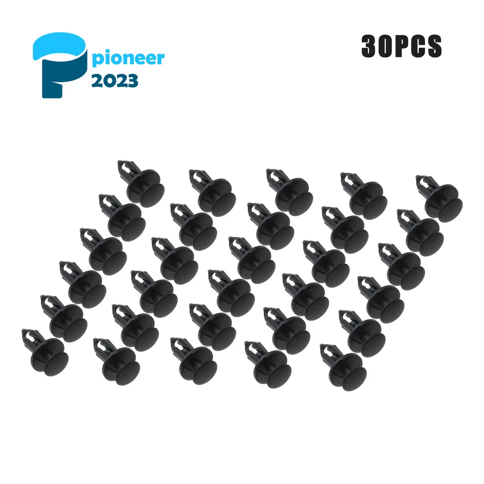 30x clipes furo rebites retentor pino de pressão prendedor para Jeep Gladiator JL 2007-2022 - Imagem 1 de 4