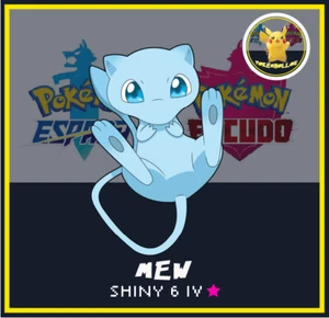 Mew Shiny competitivo Pokemon Espada/Escudo - Imagen 1 de 3