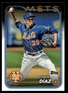 2024 Topps #120 Edwin Díaz New York Mets - Picture 1 of 2
