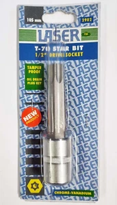 Laser Tools Security T70 Torx / Star Bit Socket 105mml - Picture 1 of 2