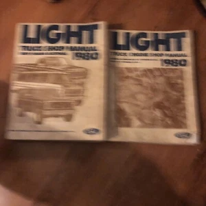 Ford Light Truck F100 1980 - F350 Bronco Econoline manual de reparación de taller de servicio - Imagen 1 de 3