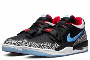 Air Jordan Legacy 312 Low "Chicago Flag" Black/Red CD7069-004 Size 8.5 NEW - Picture 1 of 10