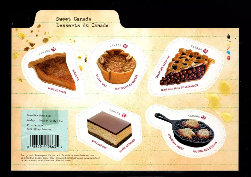 Canada - Scott 3177 - Souvenir Sheet - Sweet Canada - 2019 - Image 1 of 1