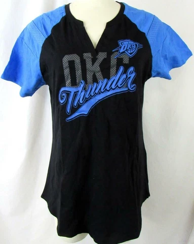 Oklahoma City Thunder Women M L XL or 2XL "OKC THUNDER" T-shirt OCT 8 A1 Cover