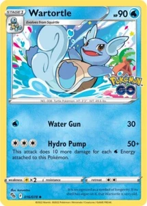 Wartortle Regular Stamped 016/078 Pokémon Go *PACK FRESH* - Picture 1 of 1
