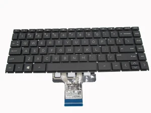 New HP Pavilion x360 14-cd 14m-cd 14t-cd 14-ce Keyboard Black US L23241-001 - Picture 1 of 2