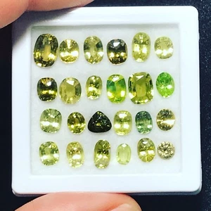Chrysoberyl Natural Lot 24 Pcs 22.93 Carats Genuine Loose Gemstones Sri Lanka - Picture 1 of 8