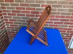 Arthur Umanoff For Washington Woodcraft Walnut Danish Modern Book Magazine Rack - Picture 1 of 10