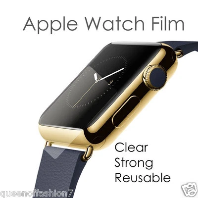 1X Apple Watch Tempered Glass Clear Screen Protector/Cover/Film for 42/38mm - image 1 of 2