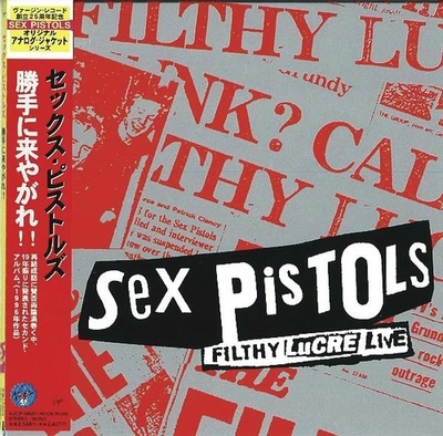SEX PISTOLS - Filthy Lucre Live. Japan Limited CD album with Obi strip 1999. Ex. Foto 1 de 4