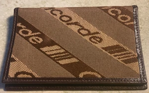 Cartera de tarjeta carpeta de identificación coleccionable vintage Air France Concorde Airline - Imagen 1 de 6