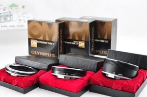*Mint in Case* Olympus Extension Tube 7 14 25 Set Mint w/Case from Japan #2492_a - Picture 1 of 16