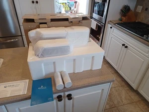 Jarra con filtro de agua de encimera Aquasana blanca AQ PWFS-RB2  - Imagen 1 de 5