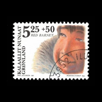 Groenlandia, Scott B30, Child, 2004, usado, 112445 Foto 1 de 2