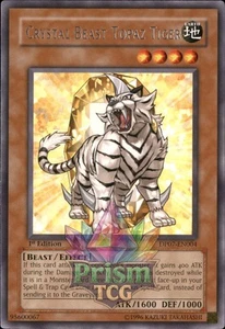 1st ed Crystal Beast Topaz Tiger rare DP07-EN004 Yugioh - Picture 1 of 1