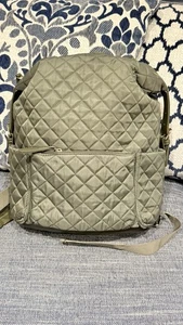 Tommy Bahama Zaino Trapuntato Tasca per Laptop Borsa con Cerniera Spiaggia Scuola - Foto 1 di 9