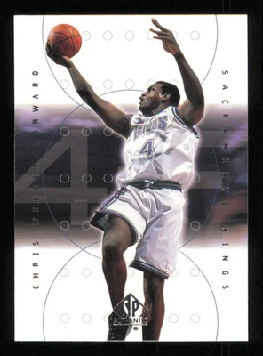 2000-01 SP Authentic #70 Chris Webber HOF Basketball KINGS NM-MT - Image 1 of 3