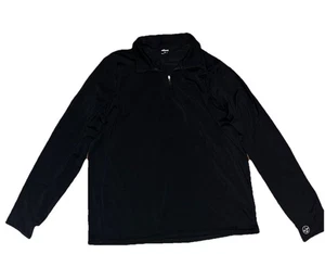 Allbirds Men’s Quarter Zip Pullover Sweater Long Sleeve Size XL Black  - Picture 1 of 5
