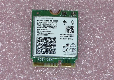 Intel Wireless 9462NGW 802.11ac WLAN WiFi M.2 Medion Akoya P15645 P15648 S6446 - Bild 1 von 2