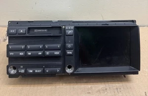 95-01 BMW E39 E38 740I 750IL RADIO STEREO AM FM CASSETTE PLAYER UNIT w/NAVI - Picture 1 of 7