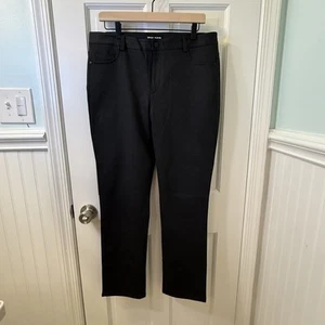 DKNY Jeans Women's Straight Leg Pants, Gray, Size L - Picture 1 of 11