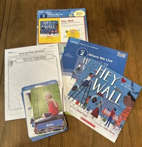 Scholastic Pre K On My Way Theme 2 Week 2 Language Book Kit Hey Wall Community - Picture 1 of 13