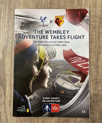 2016 FA Cup Semi-Final CRYSTAL PALACE V WATFORD Sunday 24th AprII 2016 - Image 1 of 4