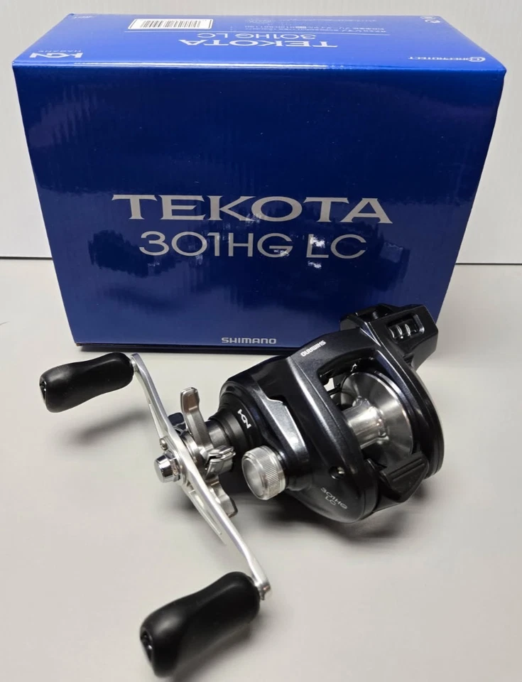 Shimano Tekota 301HGLCA, 6.6:1,Line Counter Left Hand Casting Reel | TEK301HGLC1 - Image 1 of 1