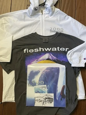 Fleshwater Band Merch Collection Tour Windbreaker T-Shirt Vinyl Record - Image 1 of 4