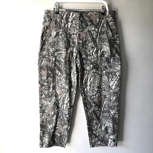 NEW IRON CO. Jagd Camouflage Stretch Stoff Cargo Cropped Hose Herren 38/30 - Bild 1 von 9