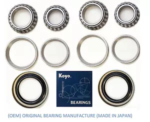 Front (OEM) KOYO Wheel Bearing & Seal Set For 2000-2005 Ford Excursion (2WD) - Picture 1 of 1